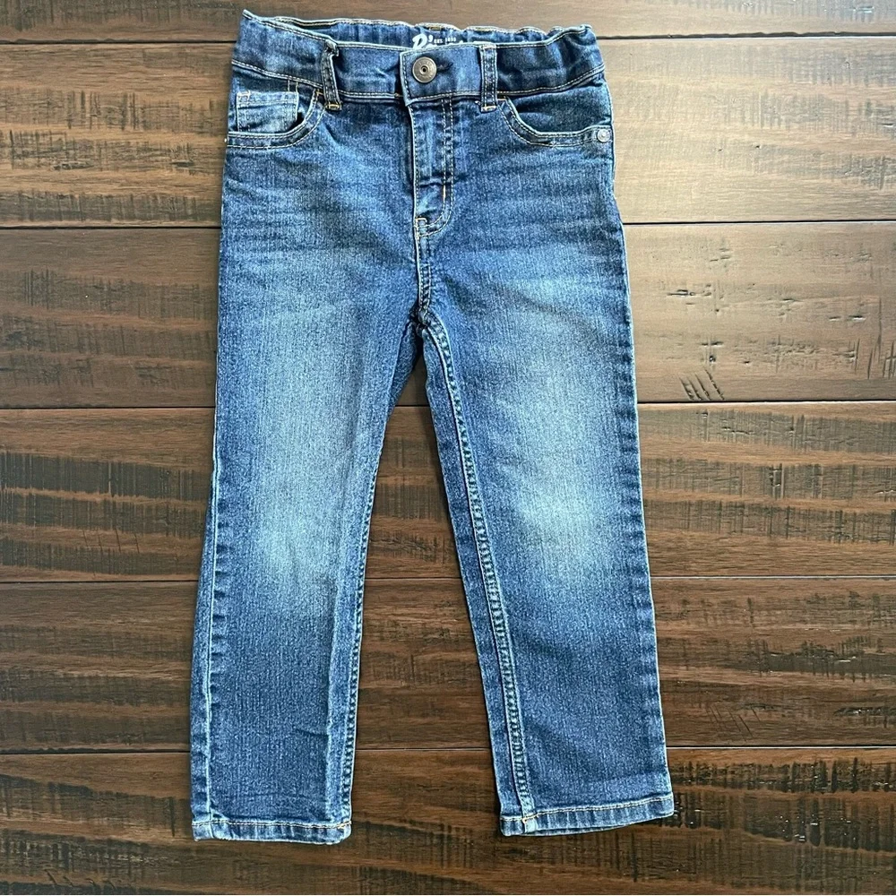 OshKosh Boys Classic Fit Medium Wash Straight Leg Jeans